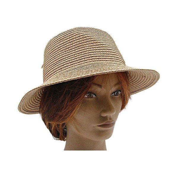 Unisex Adults Tan Brown Lightweight Fishing Beach Sun Boonie Hat Size OSFM - Picture 6 of 8